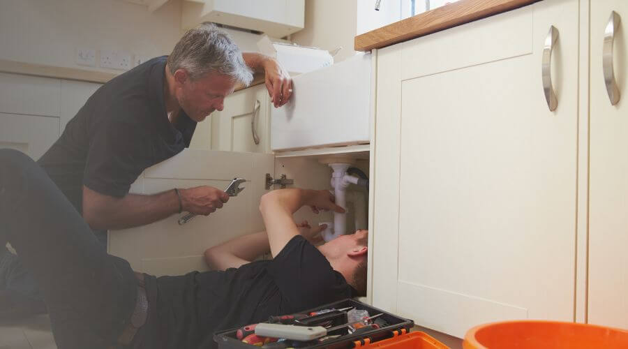 Professional burst pipe repair services in Blue Grass, IA